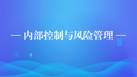 內(nèi)部控制與風(fēng)險管理 