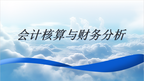 會計核算與財務分析 